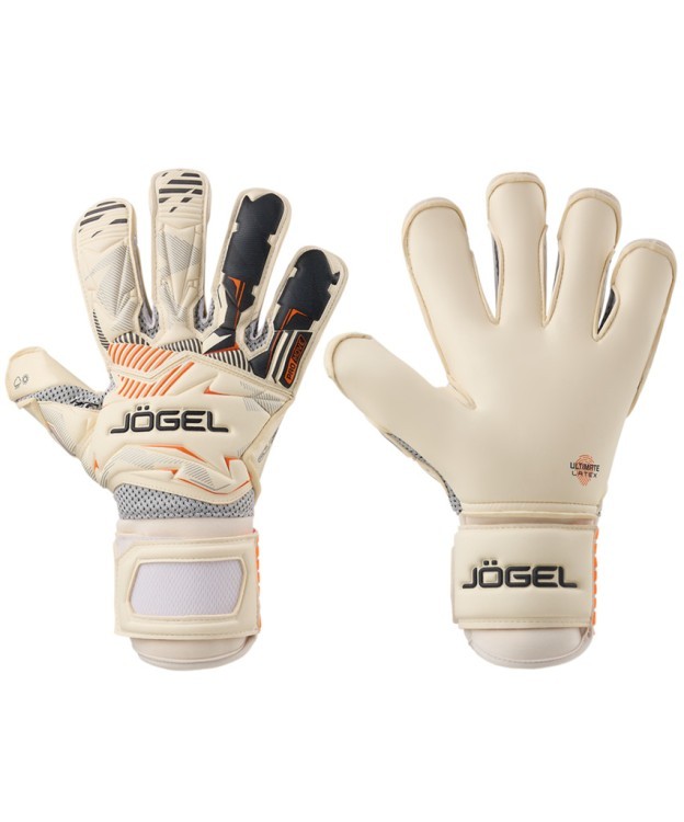 Перчатки вратарские JÖGEL MAGNUM UL4 Roll-Hybrid, белый (2107297)