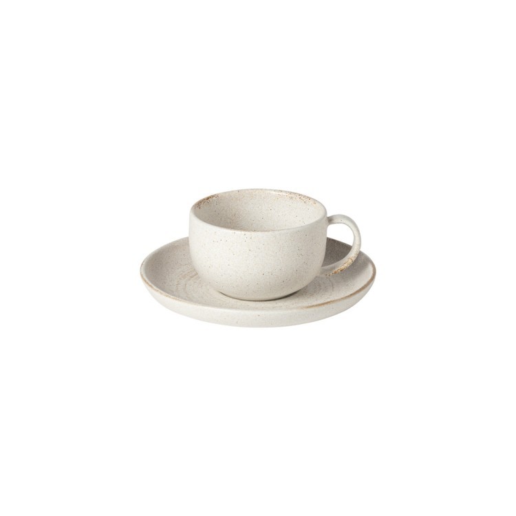 Чайная пара XOCS01-CRM(XOCS01-00922L), 16, керамика, Cream, CASAFINA BY COSTA NOVA