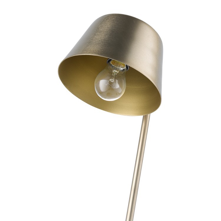 Лампа настольная enkel mon, D20,5х57 см, золотистая (76848)