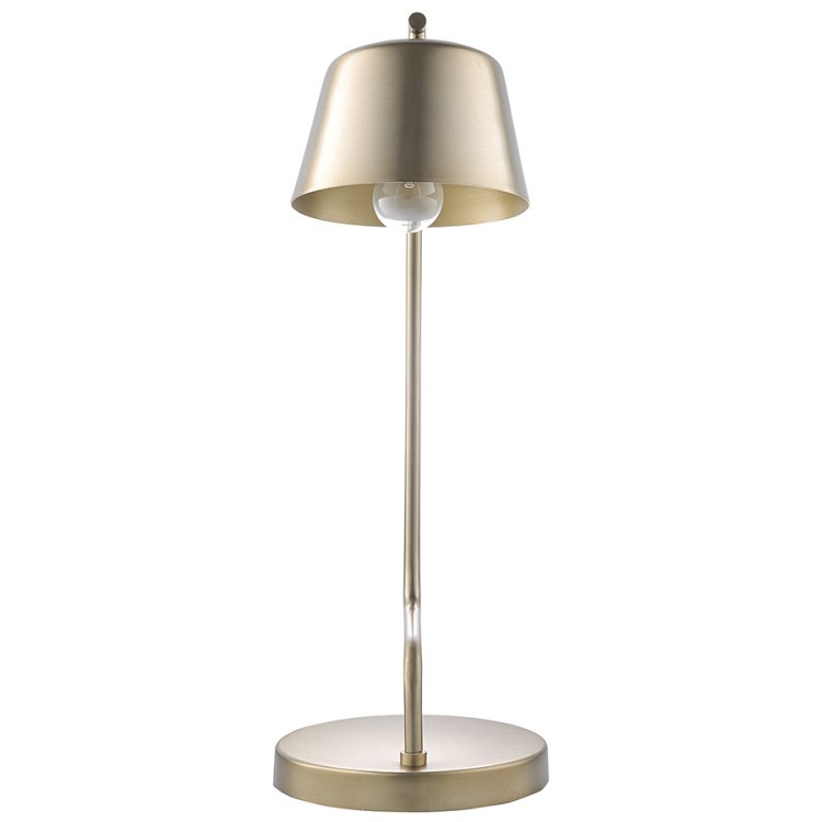 Лампа настольная enkel mon, D20,5х57 см, золотистая (76848)
