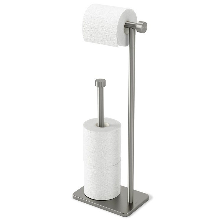 Держатель для туалетной бумаги cappa, 12х20х52 см, никель (76285)