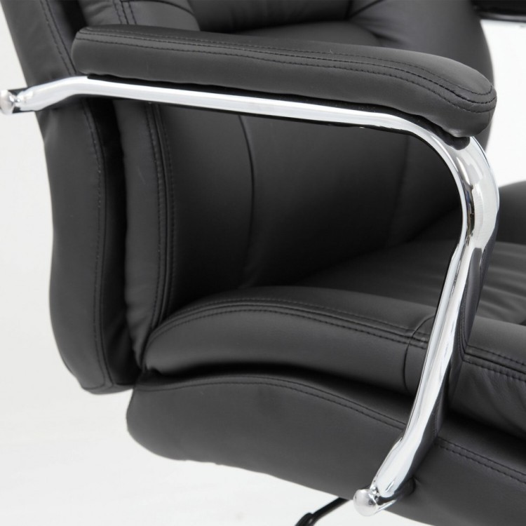 Кресло руководителя Brabix Premium Amadeus EX-507 экокожа черное 530879 (1) (84617)