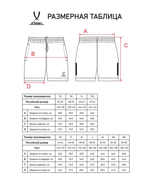 Шорты тренировочные JÖGEL CAMP 2 Training Poly Shorts, черный (2112582) Шорты тренировочные JÖGEL CAMP 2 Training Poly Shorts, черный (2112582)