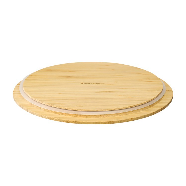Набор из 4-х стеклянных мисок eco store с крышками из бамбука (78754)