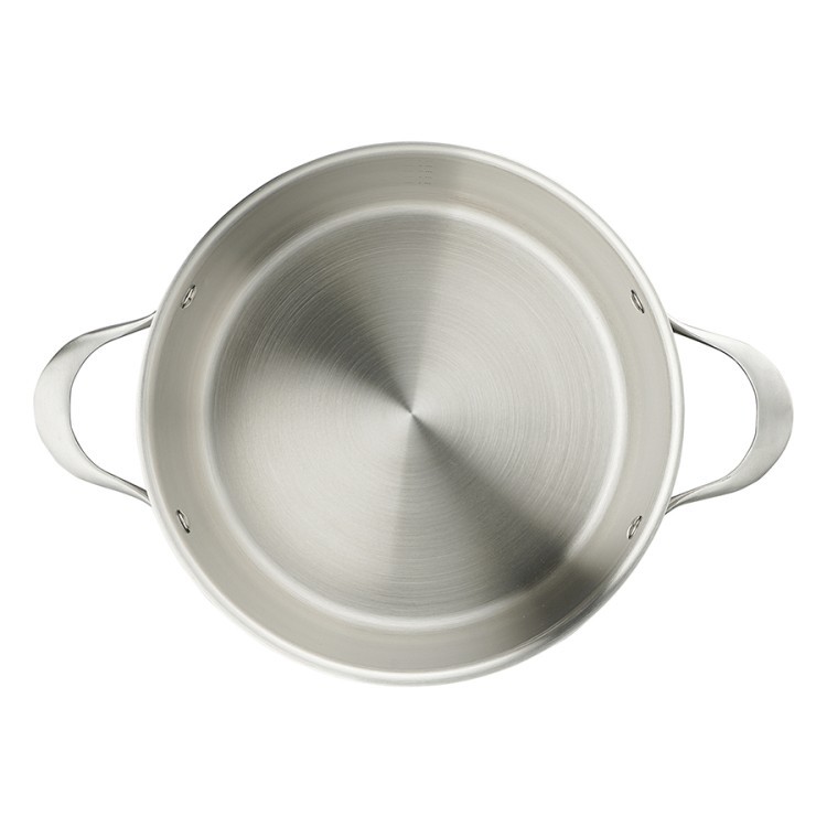 Кастрюля с крышкой 3ply etalon, D24 см, 6 л (77005) Кастрюля с крышкой 3ply etalon, D24 см, 6 л (77005)