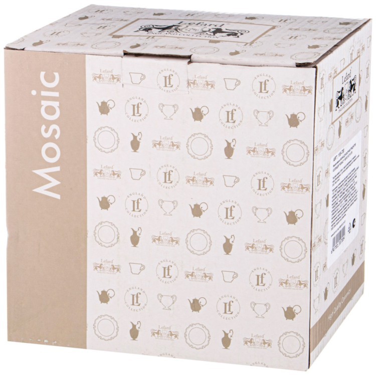 Банка для сыпучих продуктов коллекция "mosaic" 1100 мл 17*10,3*15,5см Lefard (155-698)