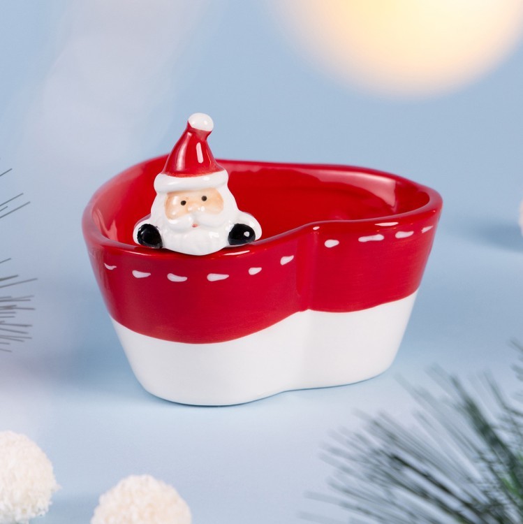 Салатник в форме сердца коллекция "christmas gift" 13,5*13*10,5 см, 300 мл Lefard (230-537)