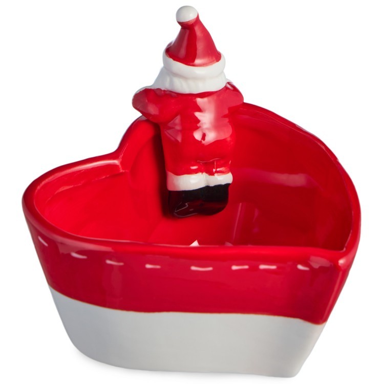 Салатник в форме сердца коллекция "christmas gift" 13,5*13*10,5 см, 300 мл Lefard (230-537)