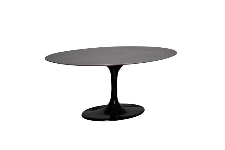 Стол обеденный овальный Grey  170х110х76,2 см (TT-00001030)