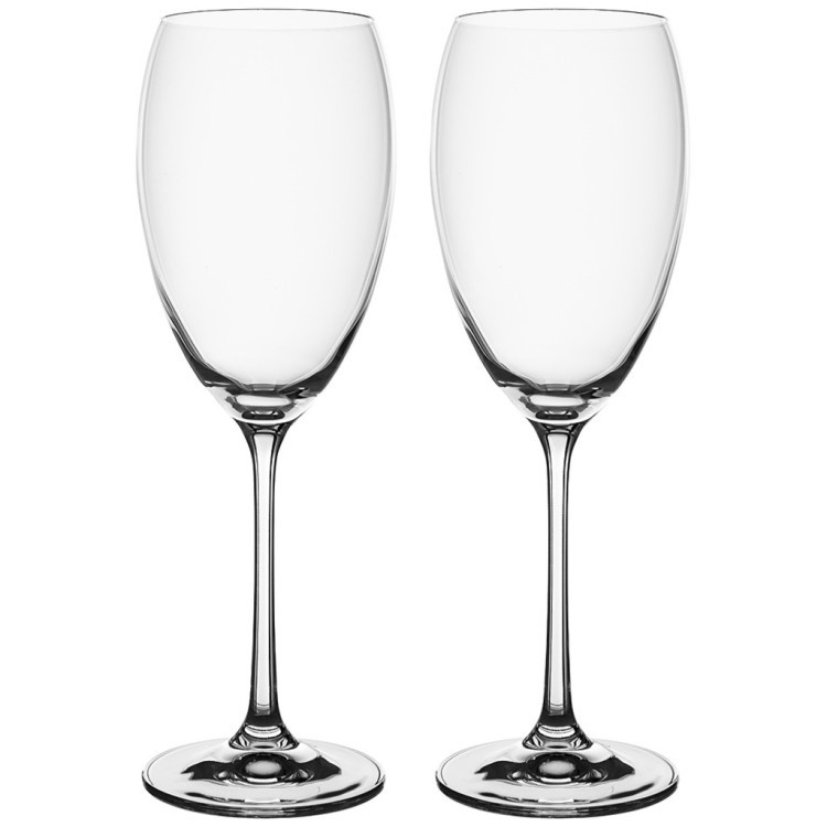 Набор бокалов для вина из 2 шт. "grandioso" 450 мл высота 25 см Crystalex (674-780)