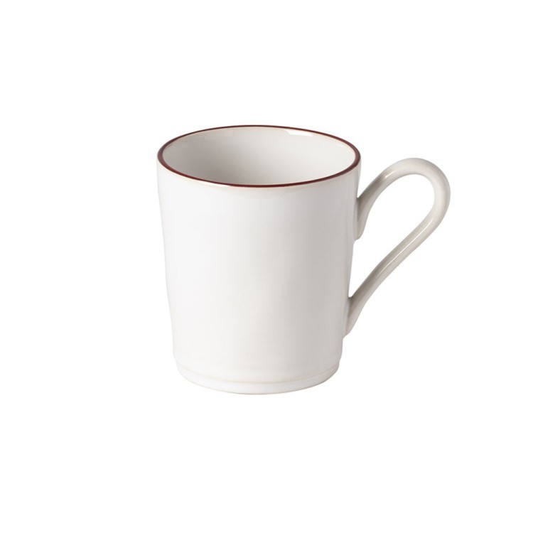 Кружка ATC132-RED(ATC132-00721A), керамика, White, red, Costa Nova