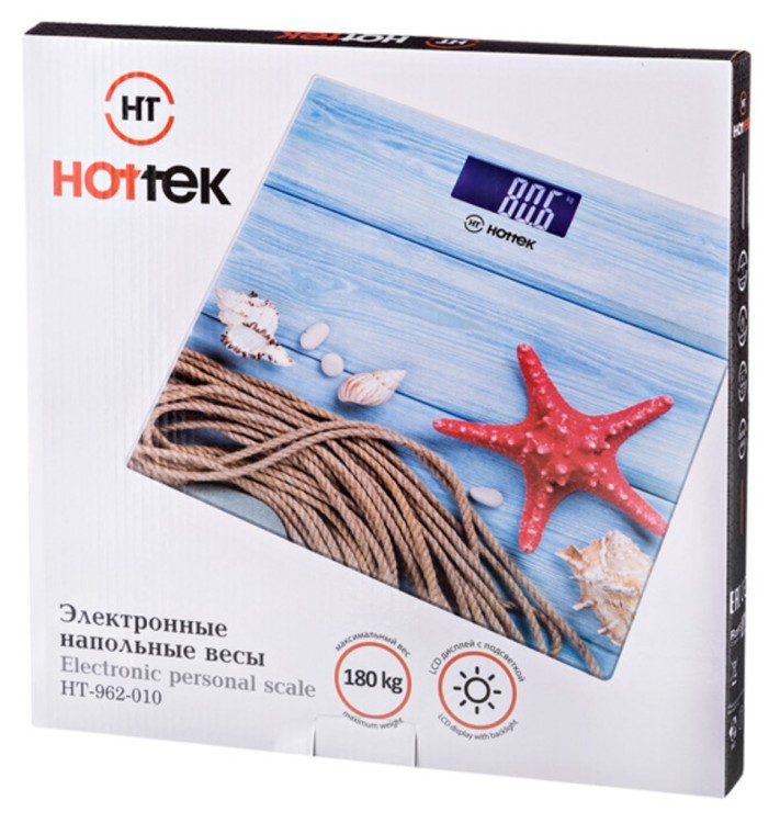 Весы напольные hottek ht-962-010 HOTTEK (962-010)
