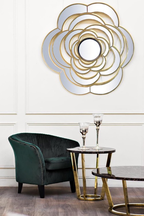 Стол журнальный Dark Emperador  d55х57,2 см (TT-00001028)