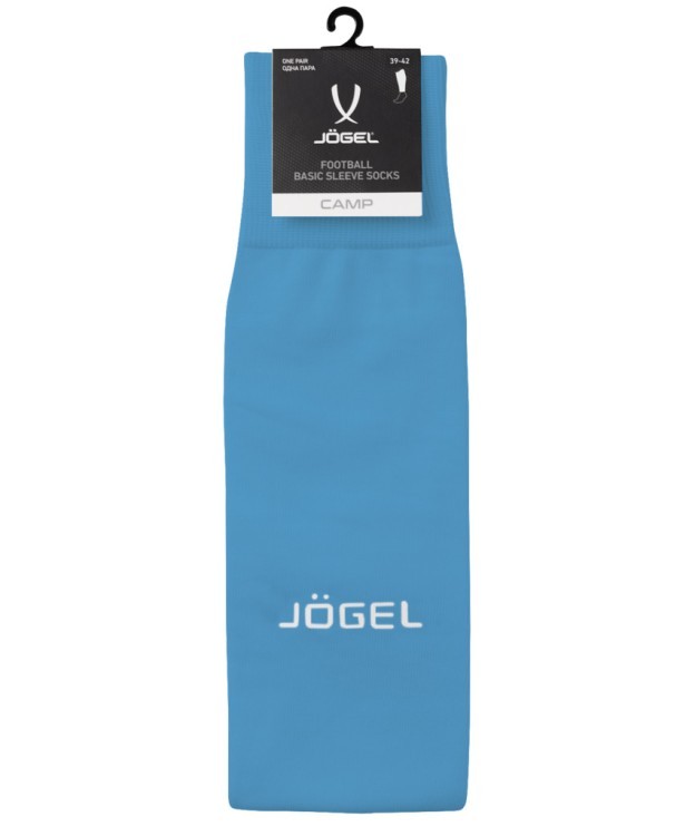 Гольфы футбольные JOGEL CAMP BASIC SLEEVE SOCKS, голубой/белый (2103269)