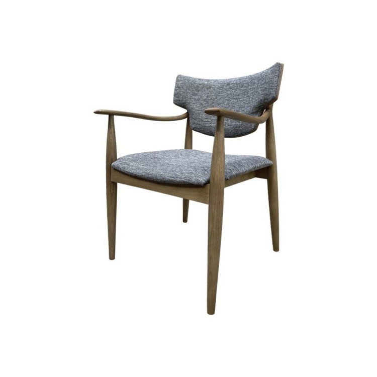 Полукресло Gusto178A/21542-47, Ясень, текстиль, grey, ROOMERS FURNITURE