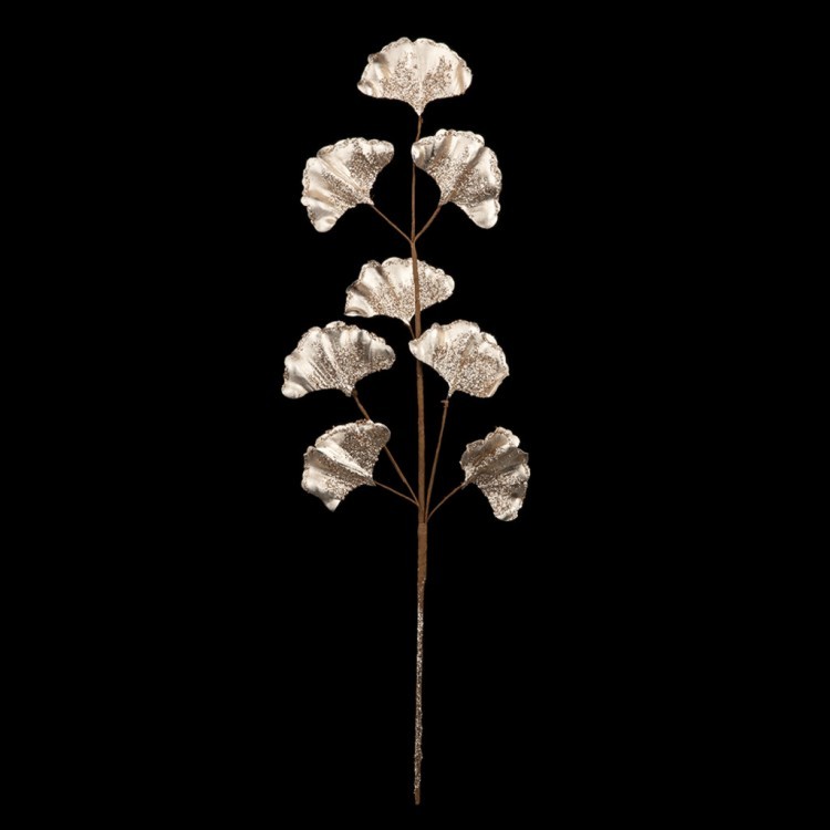 Цветок искусственный "гинкго" длина=53 см. ширина=8 см. Lefard (213-214)