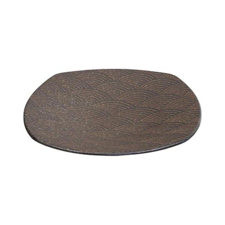 Тарелка 14451, фарфор, Brown, TOKYO DESIGN