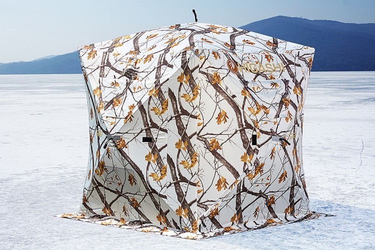Зимняя палатка куб Higashi Winter Camo Comfort (80287) Зимняя палатка куб Higashi Winter Camo Comfort (80287)