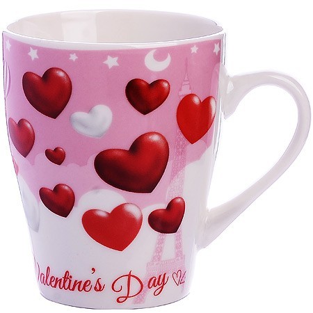 Кружка 340 мл ValentinesDay (мин.4ш)LR (31239)
