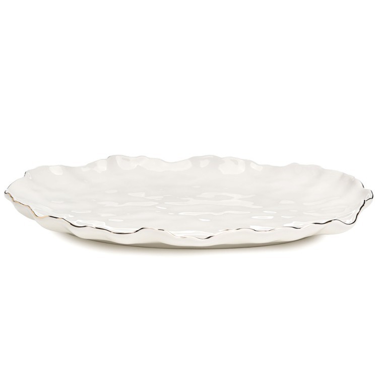 Блюдо овальное lefard "charm" 35,5*24*3 см (с золотой линией) Lefard (779-365)