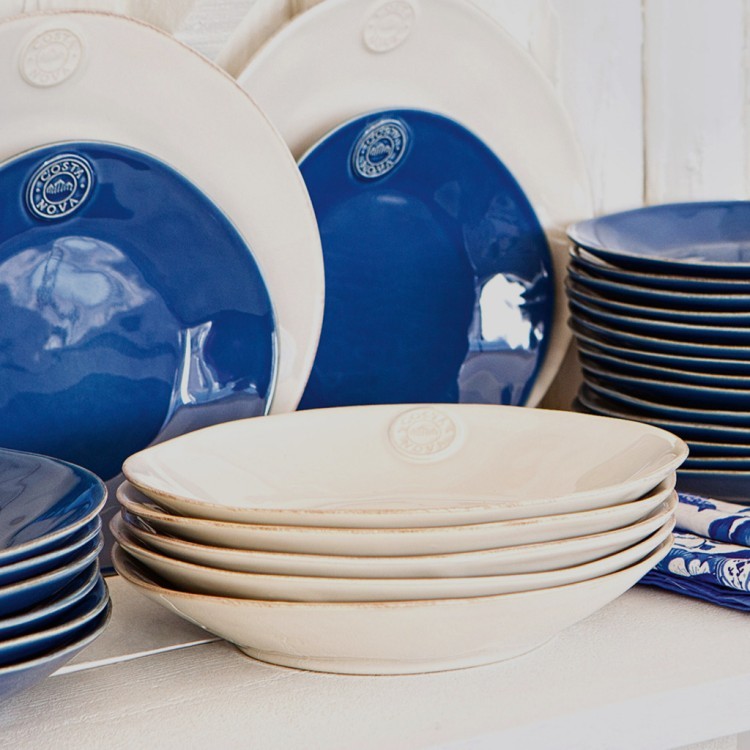 Тарелка NOP216-DEN(NOP216-03107F), 21 см, керамика, Denim, Costa Nova