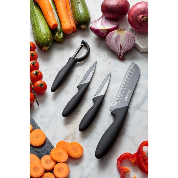 Набор из 3 ножей и овощечистки everyday (69093)