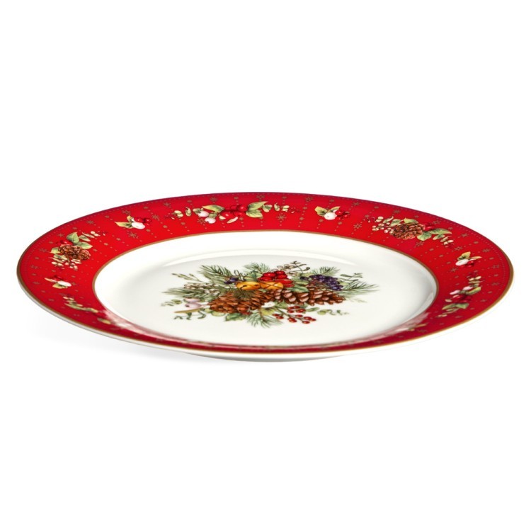 Тарелка закусочная lefard "celebration" 20,5 см Lefard (85-1928-1)