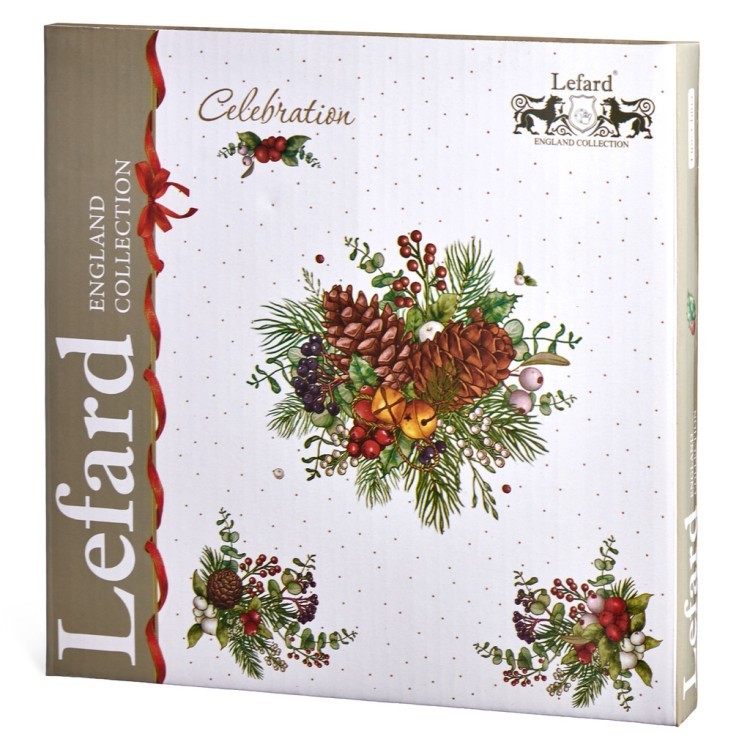 Тарелка закусочная lefard "celebration" 20,5 см Lefard (85-1928-1)