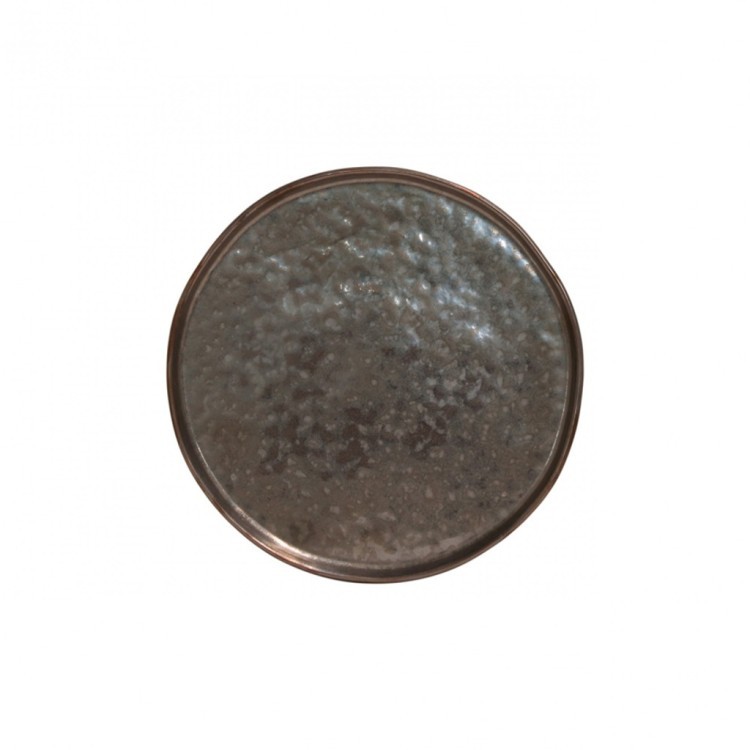 Тарелка LOP211-MTL(LOP211-03507X), 21,1 см, керамика, Metal, Costa Nova