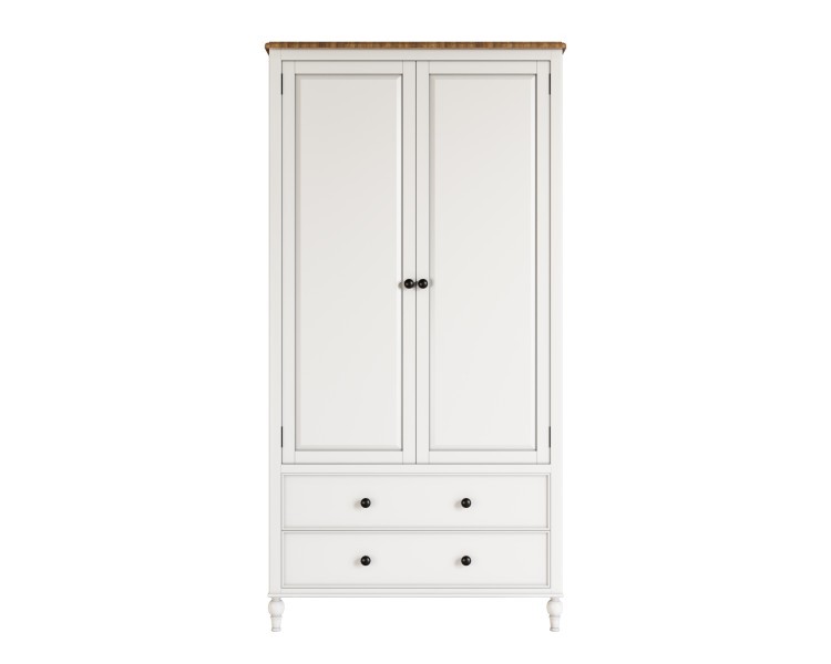Шкаф двухстворчатый Odri с ящиками арт od2127KR od2127KR-ET Шкаф двухстворчатый Odri с ящиками арт od2127KR od2127KR-ET