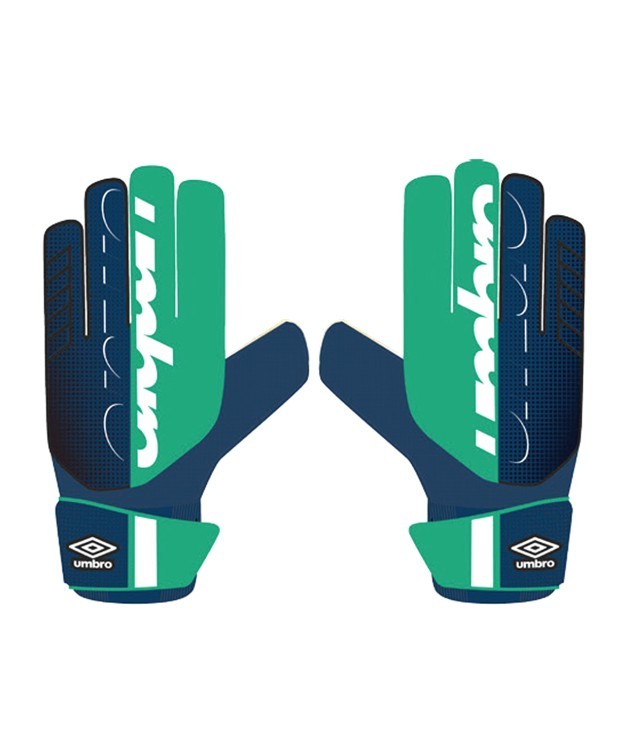 Перчатки вратарские Veloce Glove 20810U, т.син/зел/белый (310177)
