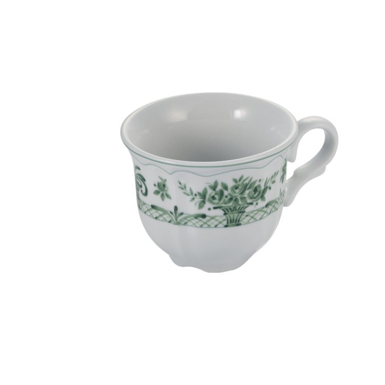 Чашка LNAN032VD154020, 11 см, фарфор, white, green, LE COQ