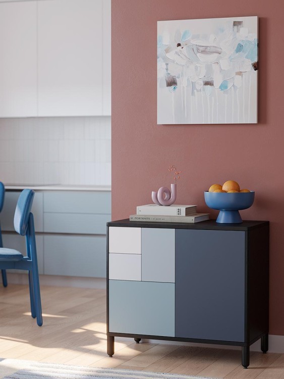 Ваза для цветов abely, 8 см, розовый (78183)