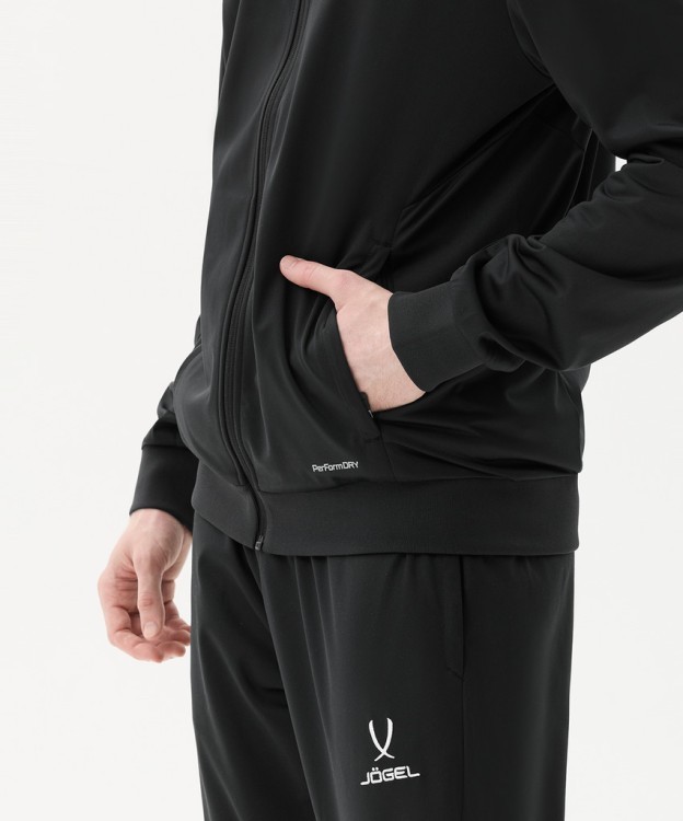 Олимпийка DIVISION PerFormDRY Pre-match Knit Jacket, черный (1949998) Олимпийка DIVISION PerFormDRY Pre-match Knit Jacket, черный (1949998)