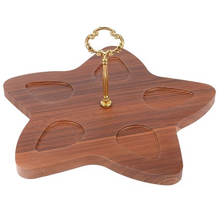 Менажница на подставке 5 блюд 6пр керамика LR (90030-150)