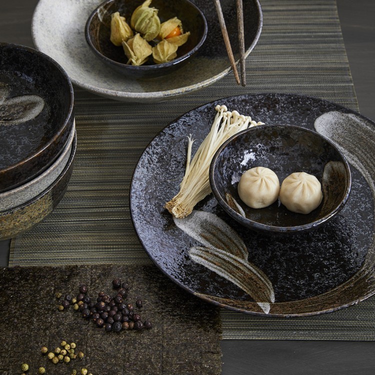 Чаша 21433, 17.5, фарфор, Black, TOKYO DESIGN