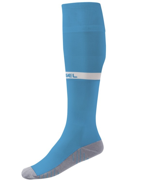Гетры футбольные JÖGEL CAMP ADVANCED SOCKS, голубой/белый (2103251)