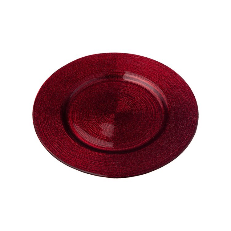 Тарелка "miracle" red shiny 21см без упаковки (мал 8шт) АКСАМ (339-075)