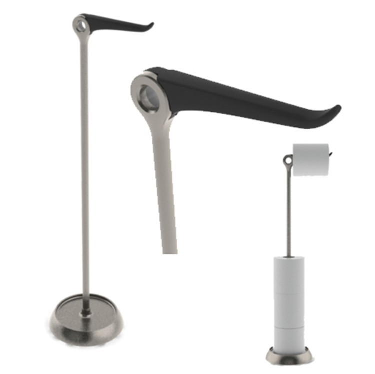 Держатель для туалетной бумаги tucan, 73 см, никель (39605)