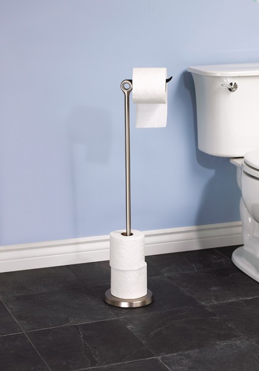 Держатель для туалетной бумаги tucan, 73 см, никель (39605)