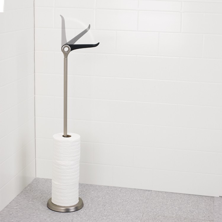 Держатель для туалетной бумаги tucan, 73 см, никель (39605)