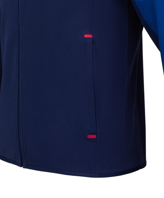 Худи на молнии JOGEL NATIONAL Essential Hooded FZ Jacket, синий/темно-синий (2111397)