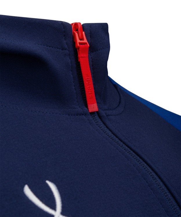 Худи на молнии JOGEL NATIONAL Essential Hooded FZ Jacket, синий/темно-синий (2111397)