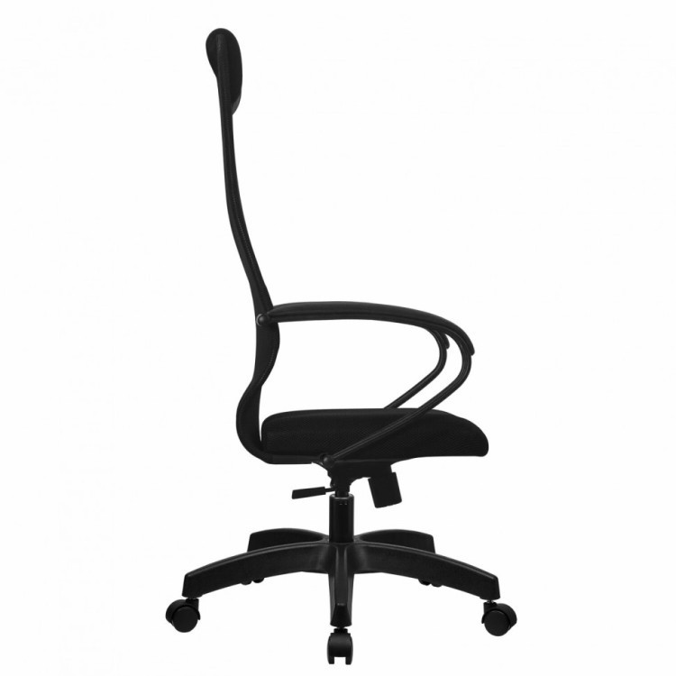 Кресло офисное МЕТТА SU-B-8 пластик ткань-сетка сиденье мягкое черное 532432 (1) (94563)