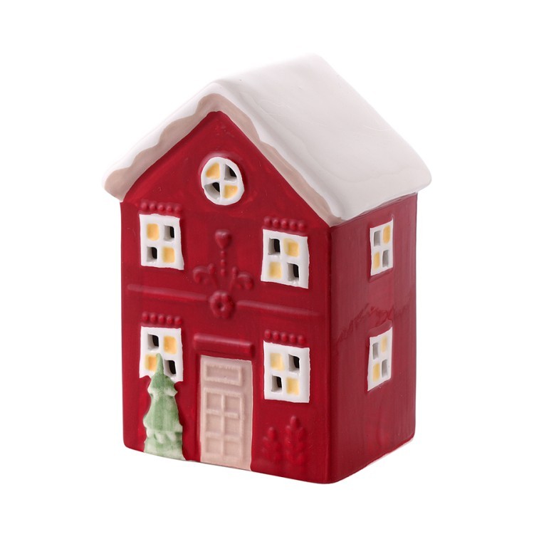 Домик с подсветкой fredensborg из коллекции new year essential, 13 см (79418)