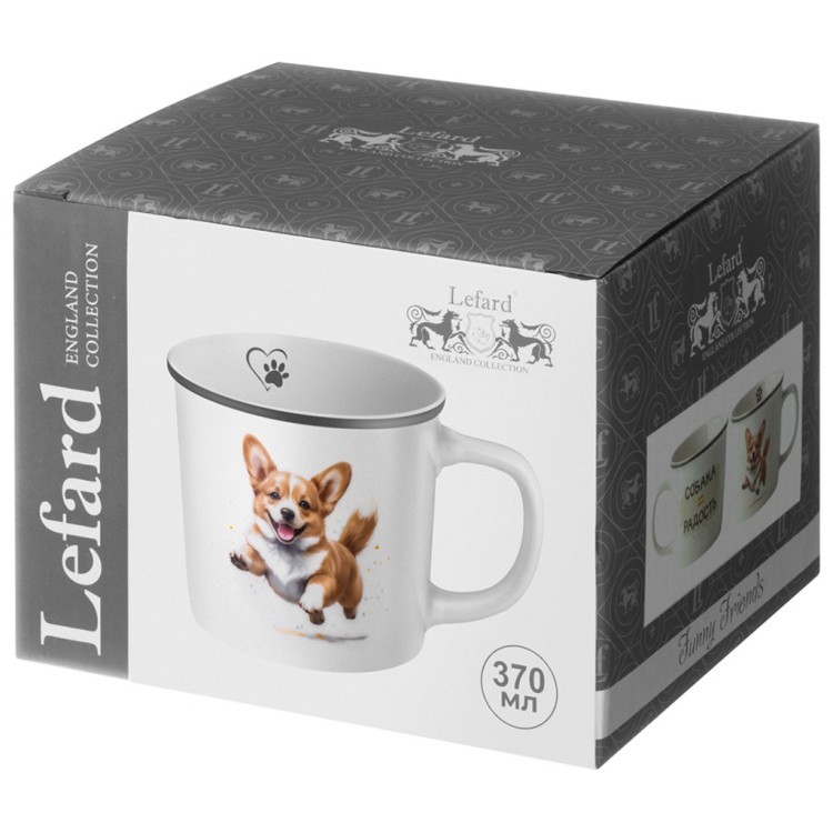 Кружка lefard "welsh corgi" 370мл Lefard (260-1045)