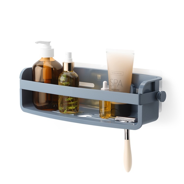 Органайзер для душа flex adhesive, голубой (79970)