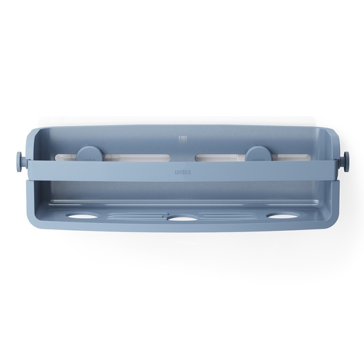 Органайзер для душа flex adhesive, голубой (79970)