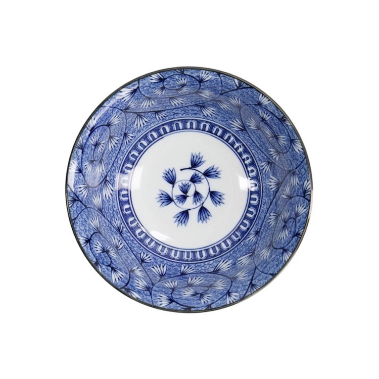 Чаша 22267, 20,8 см, фарфор, blue/white, TOKYO DESIGN