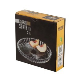 Блюдце SANTA набор из 2 шт., диам. 13 см. (1300-DT1300GCL)